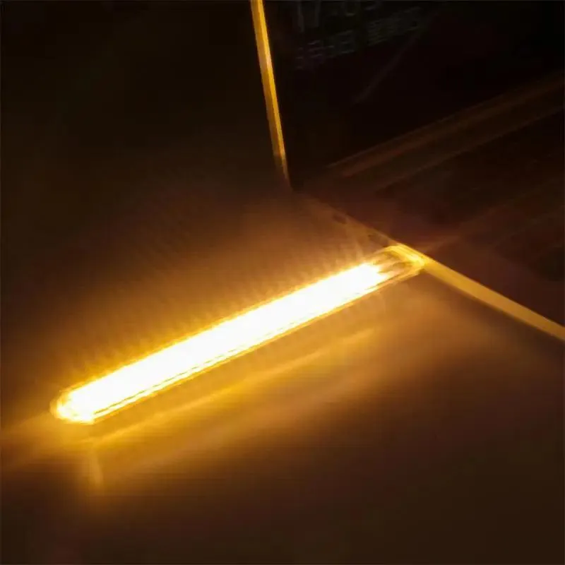 Mini USB LED Book Light: Bright Portable Lamp for PC Laptop.