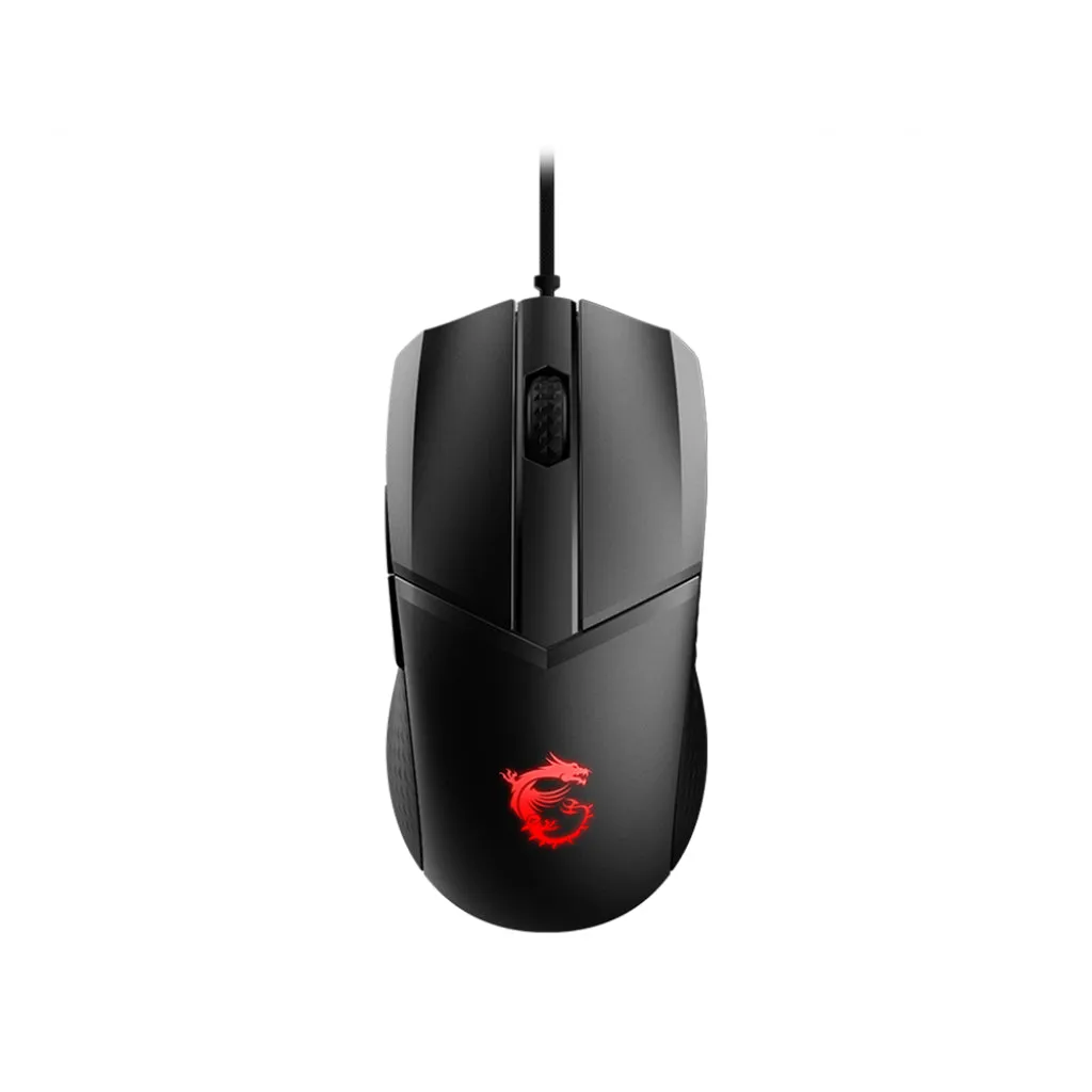 MSI Clutch GM41 V2 Wired Gaming Mouse, Black