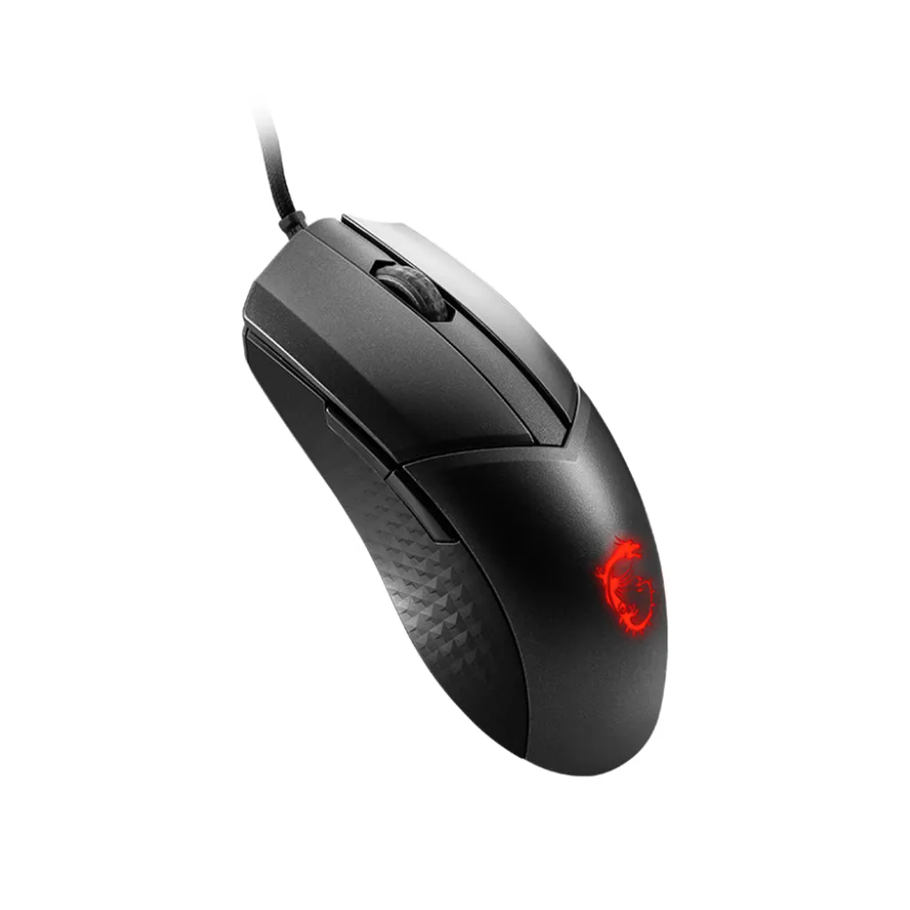 MSI Clutch GM41 V2 Wired Gaming Mouse, Black