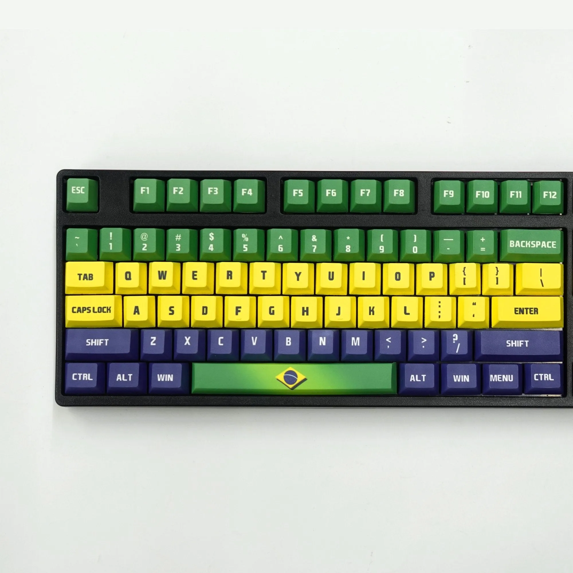 Nation Keycaps | Brazil Keycaps Set