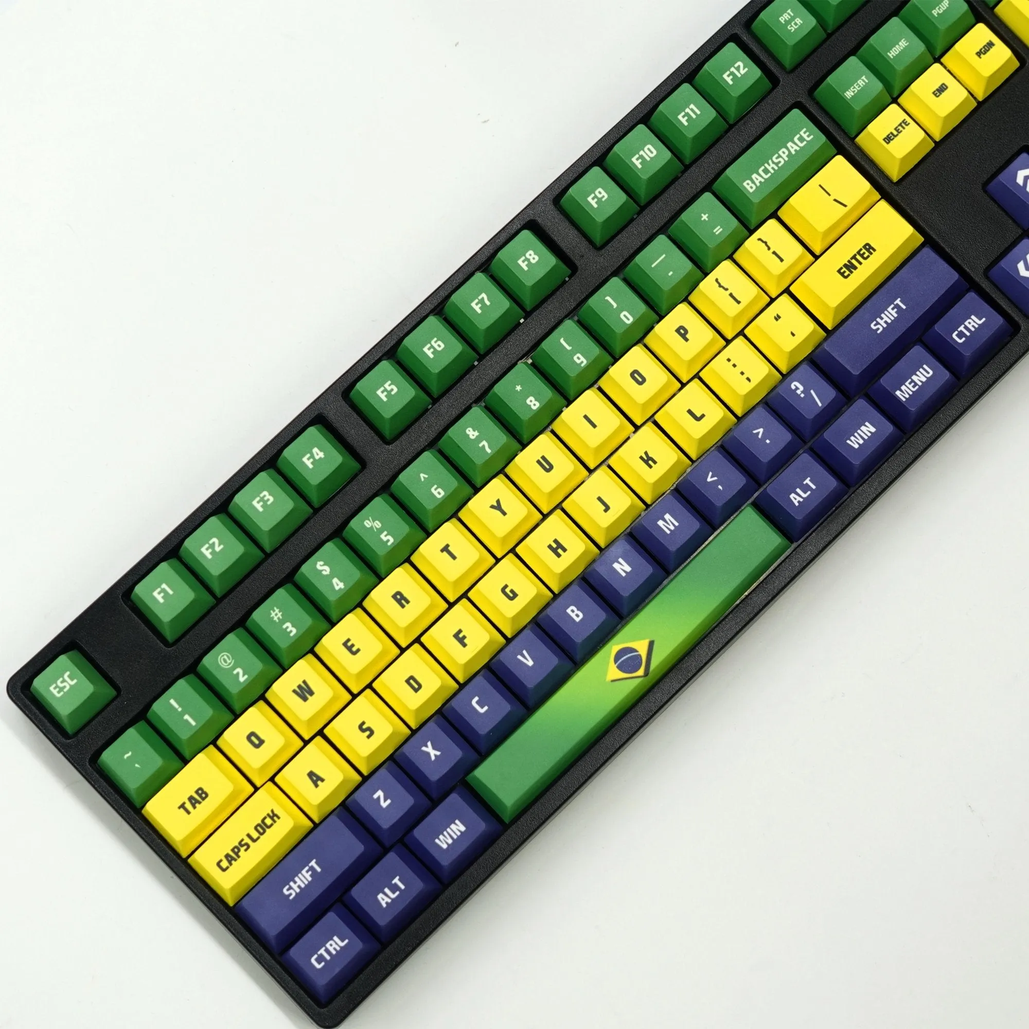 Nation Keycaps | Brazil Keycaps Set