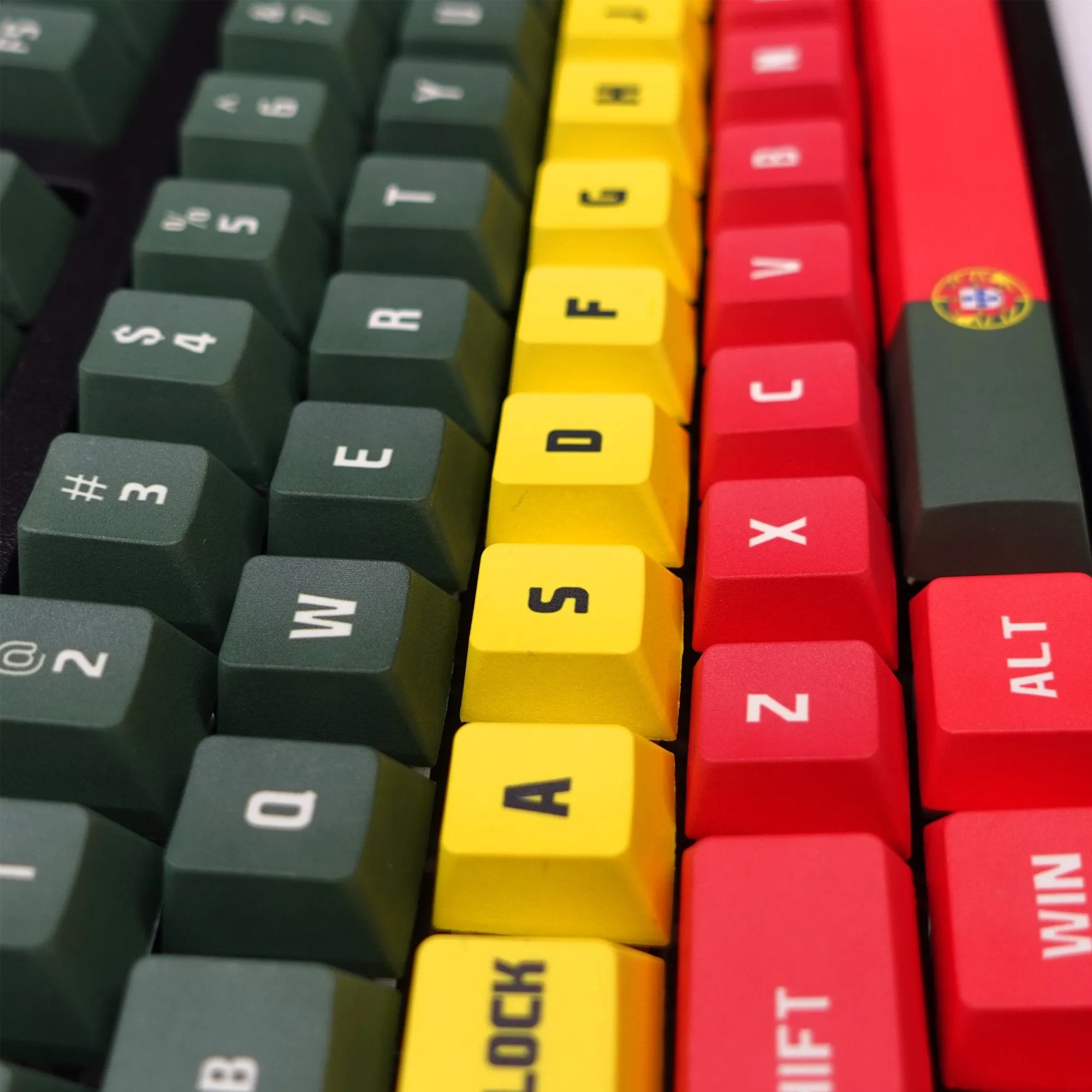 Nation Keycaps | Portugal Keycaps Set