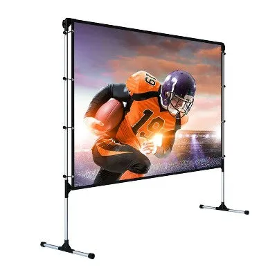 New - Vankyo 100" Projector Screen with Stand