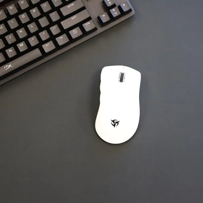 Ninjutso Origin One X Gaming Wireless Mouse White