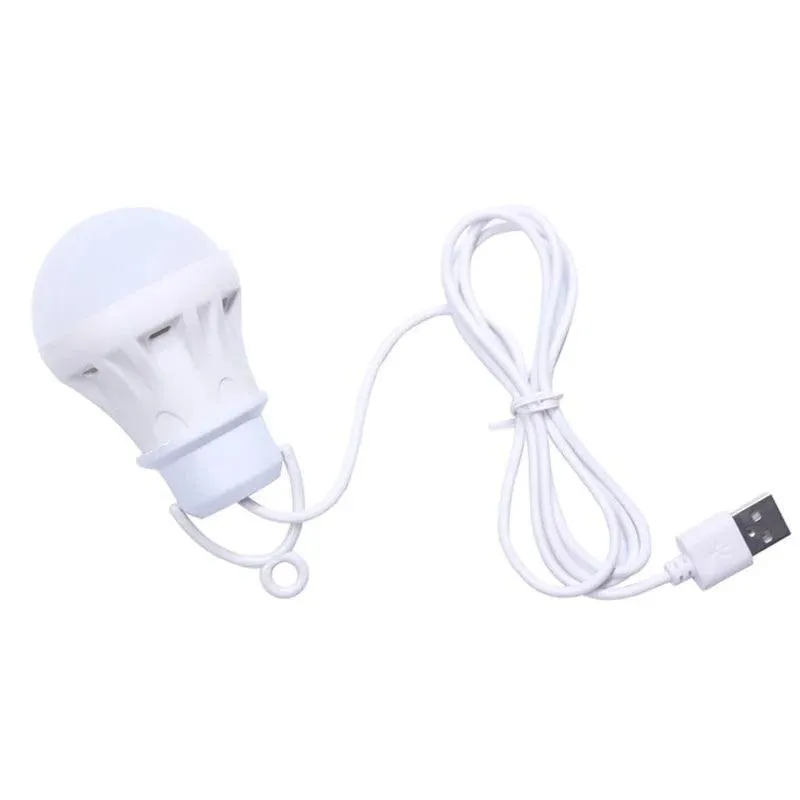 Portable LED Light Bulb: Versatile Mini Lamp for Camping & Study