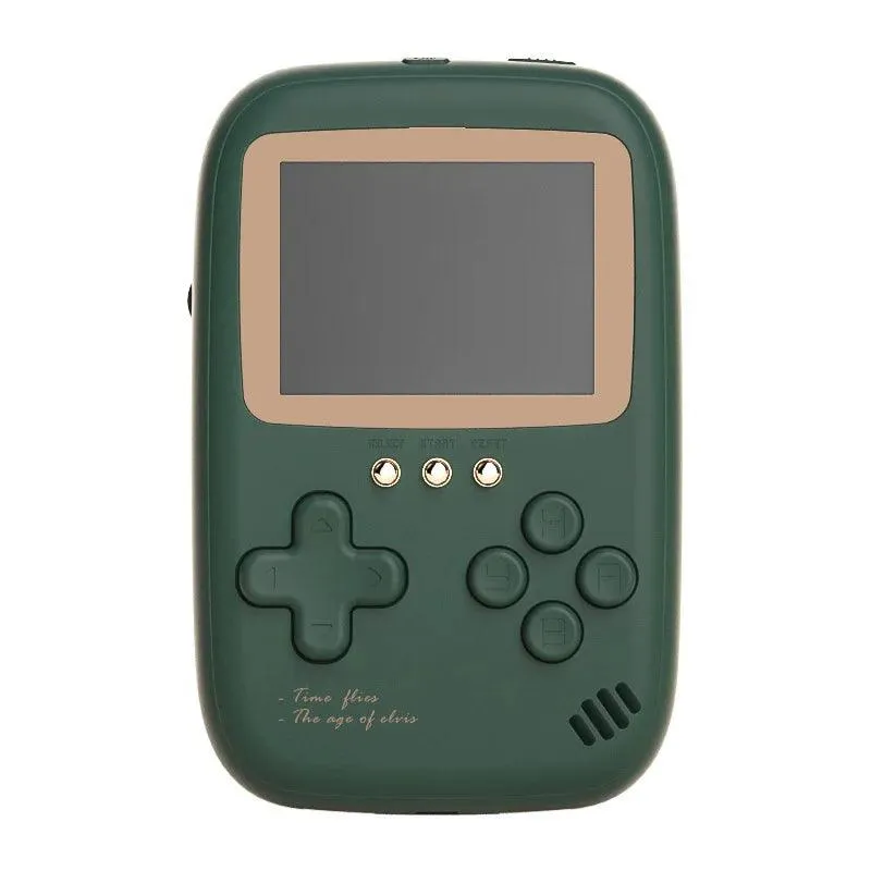 Portable Retro Game Console with 10000 mAh Battery and Dual USB Outputs - 2.8 Inch Handheld Gaming Device