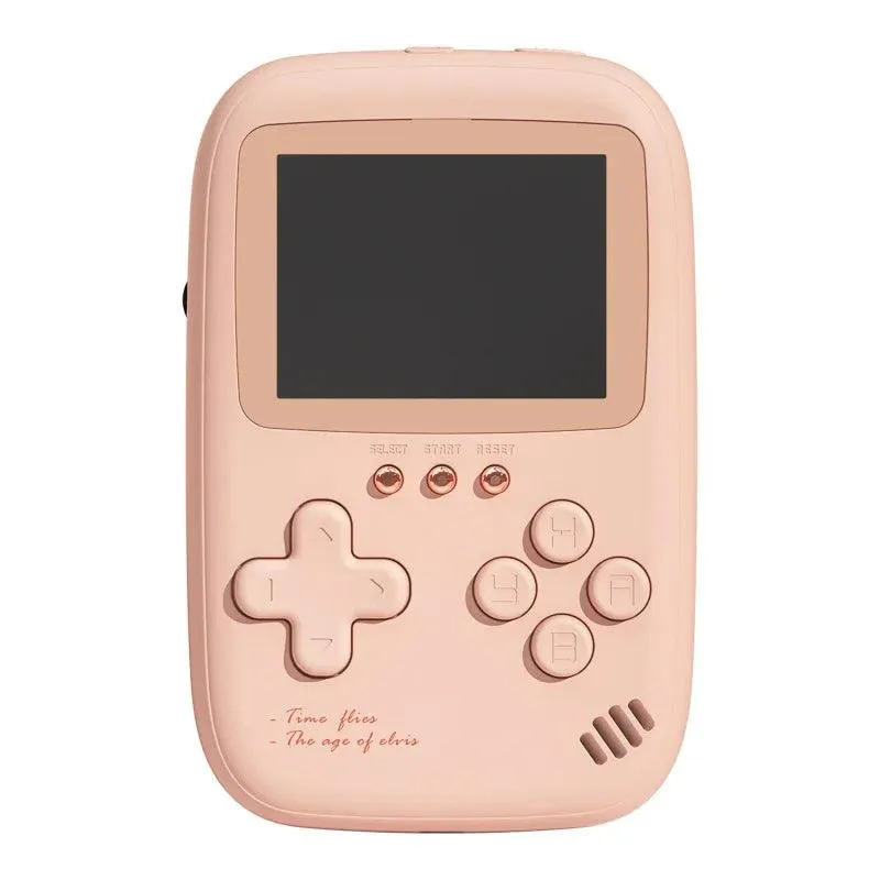 Portable Retro Game Console with 10000 mAh Battery and Dual USB Outputs - 2.8 Inch Handheld Gaming Device