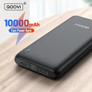 QOOVI Slimline Quick Charge PowerBank: Your Stylish Portable Charging Solution