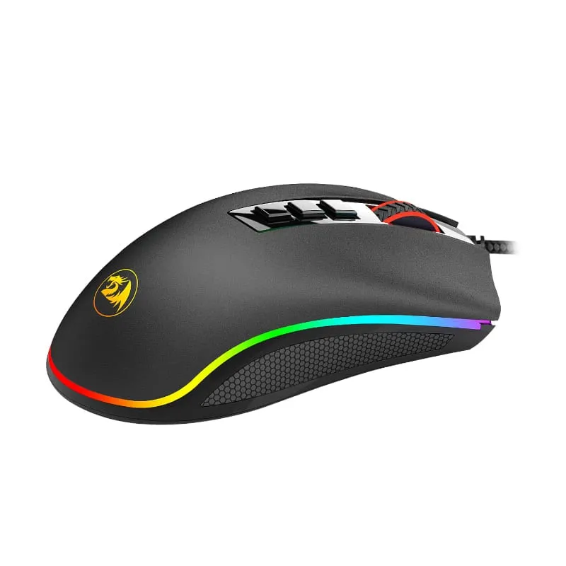 Redragon Cobra Fps 32000Dpi Rgb Gaming Mouse - Black