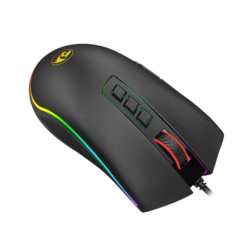 Redragon Cobra Fps 32000Dpi Rgb Gaming Mouse - Black