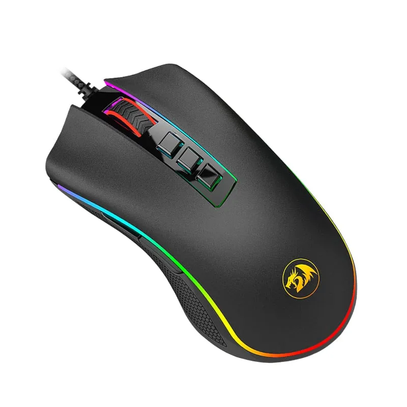 Redragon Cobra Fps 32000Dpi Rgb Gaming Mouse - Black