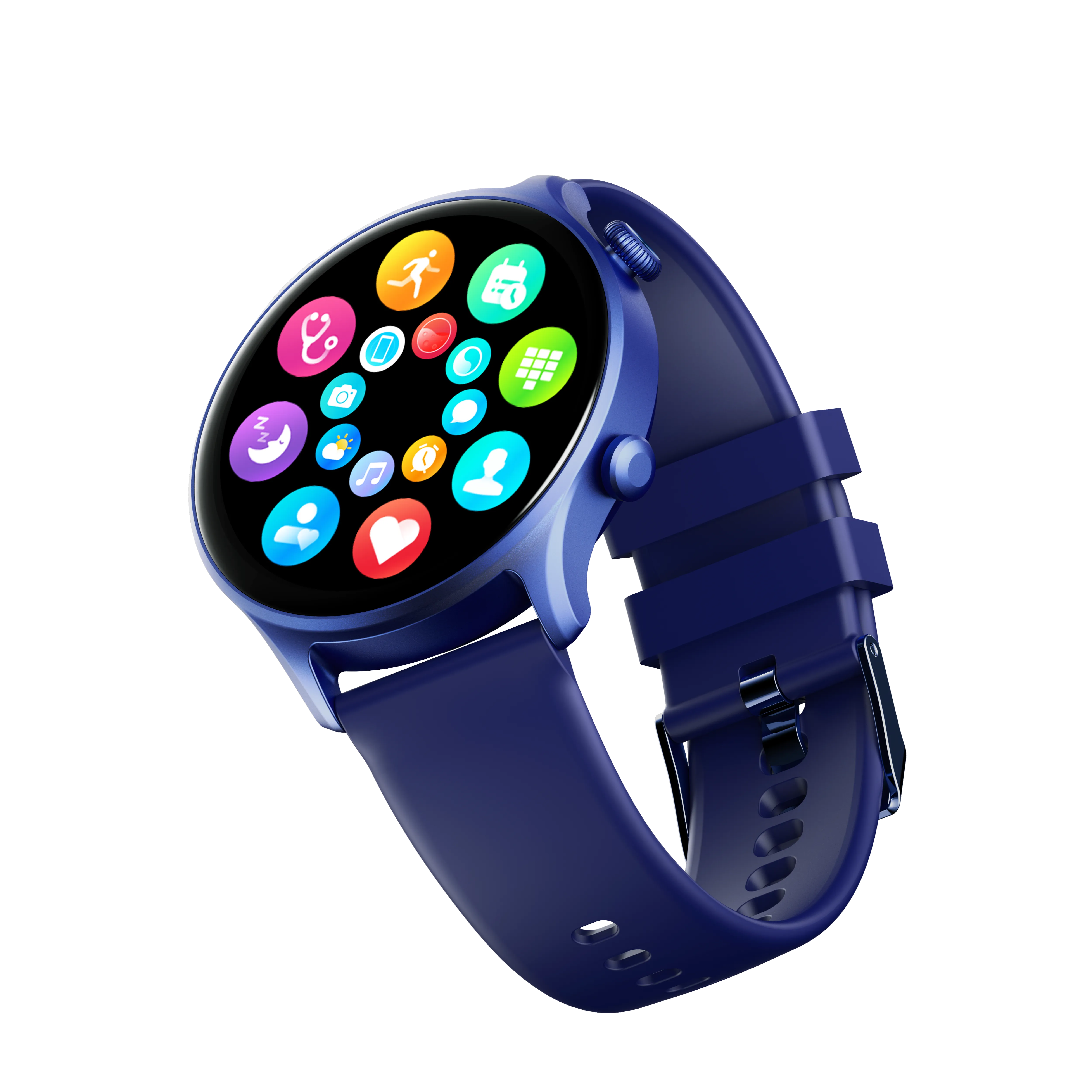 RIVERSONG Motive 7C 1.52" Bluetooth Calling Smart Watch - SW71 Navy Blue