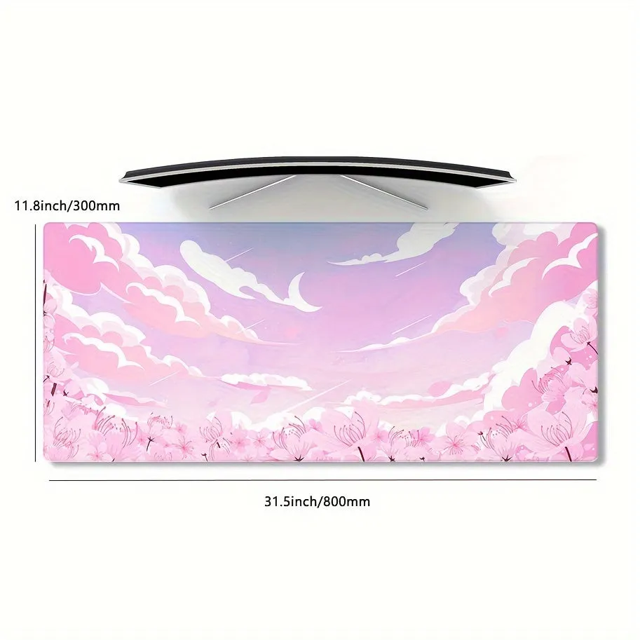 Sakura Solace" Extended Large Gaming Mouse Pad Deskmat