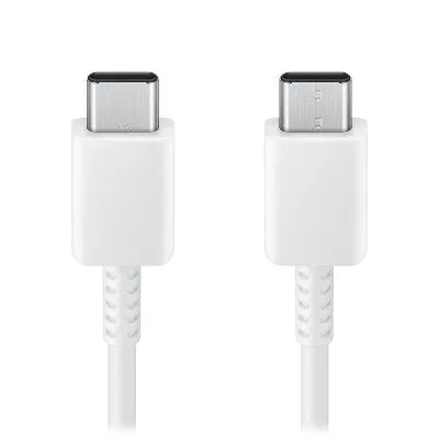 Samsung 25W Super Fast USB-C Wall Charger with USB-C Cable - White