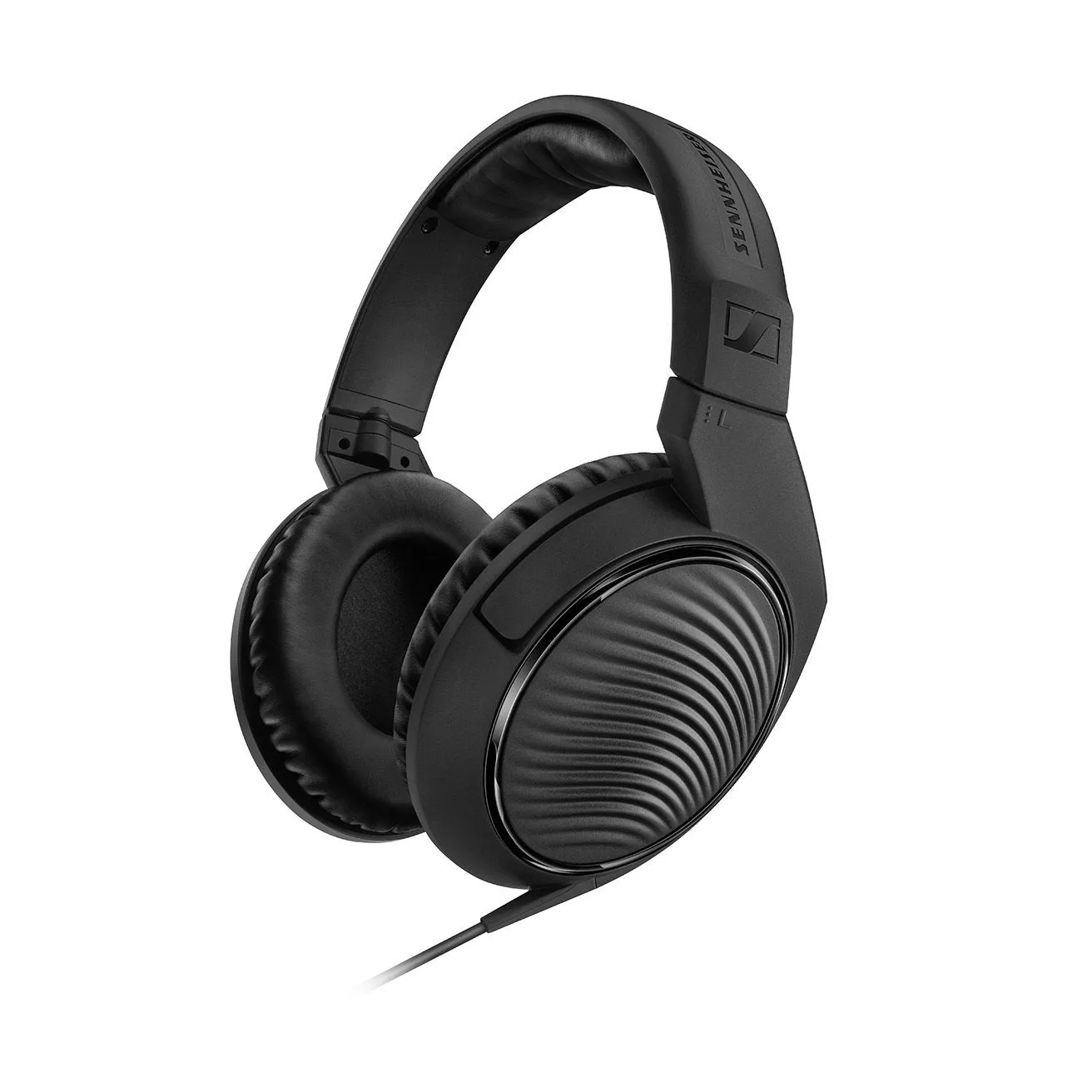 Sennheiser HD 200 PRO Dynamic Stereo Headphone, 32 Ohm, Closed, Over-ear, Coiled Cable 3 m