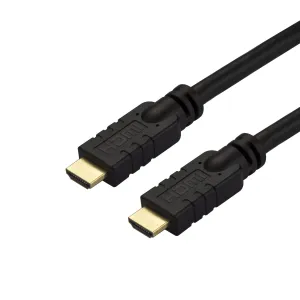 Startech.Com Cl2 Hdmi Cable - 30 Ft / 10M - Active - High Speed - 4K Hdmi Cable - Hdmi 2.0 Cable - In Wall Hdmi Cable Wi