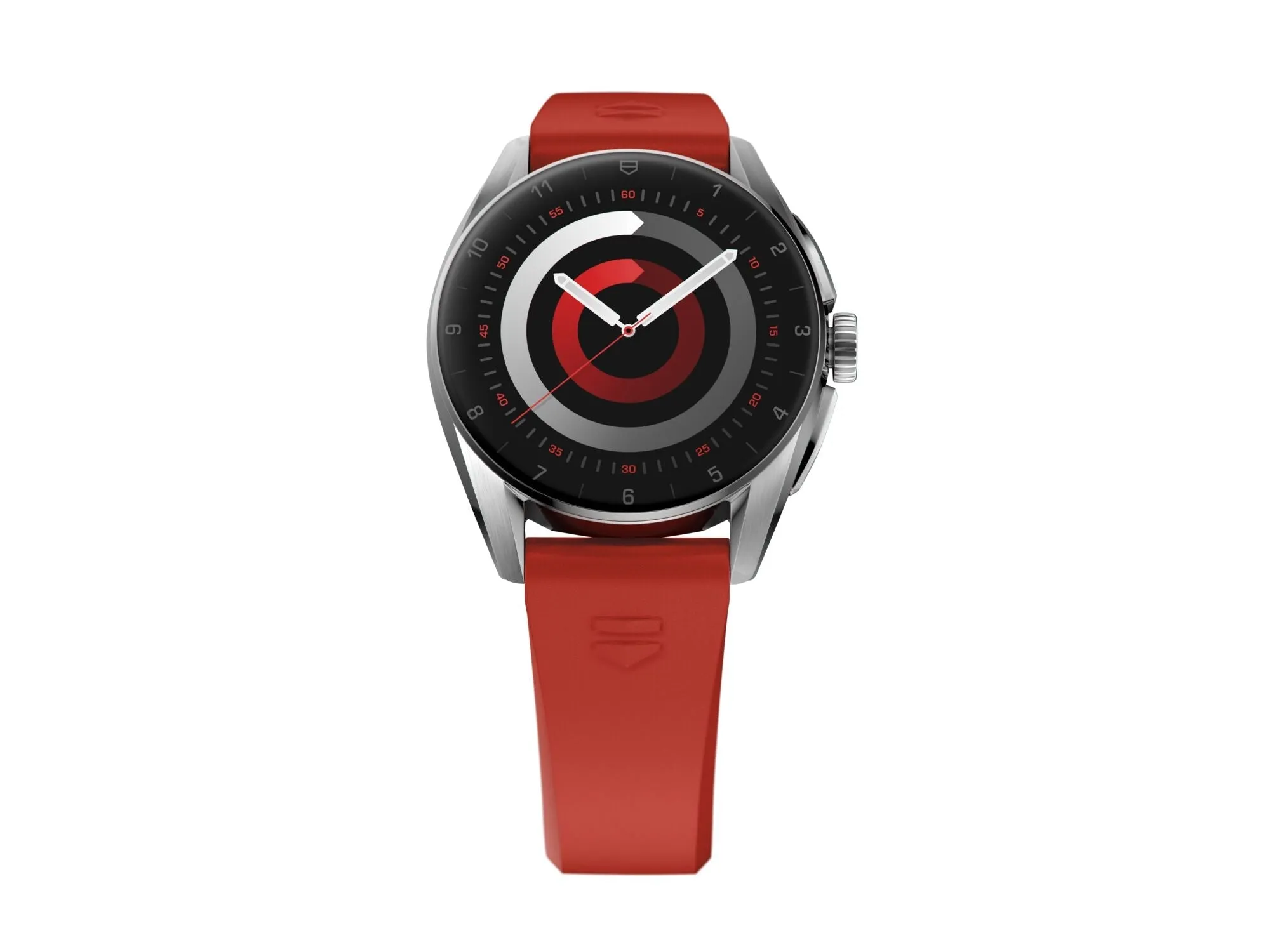 TH Watch Connected Calibre E4 42 Red Rubber