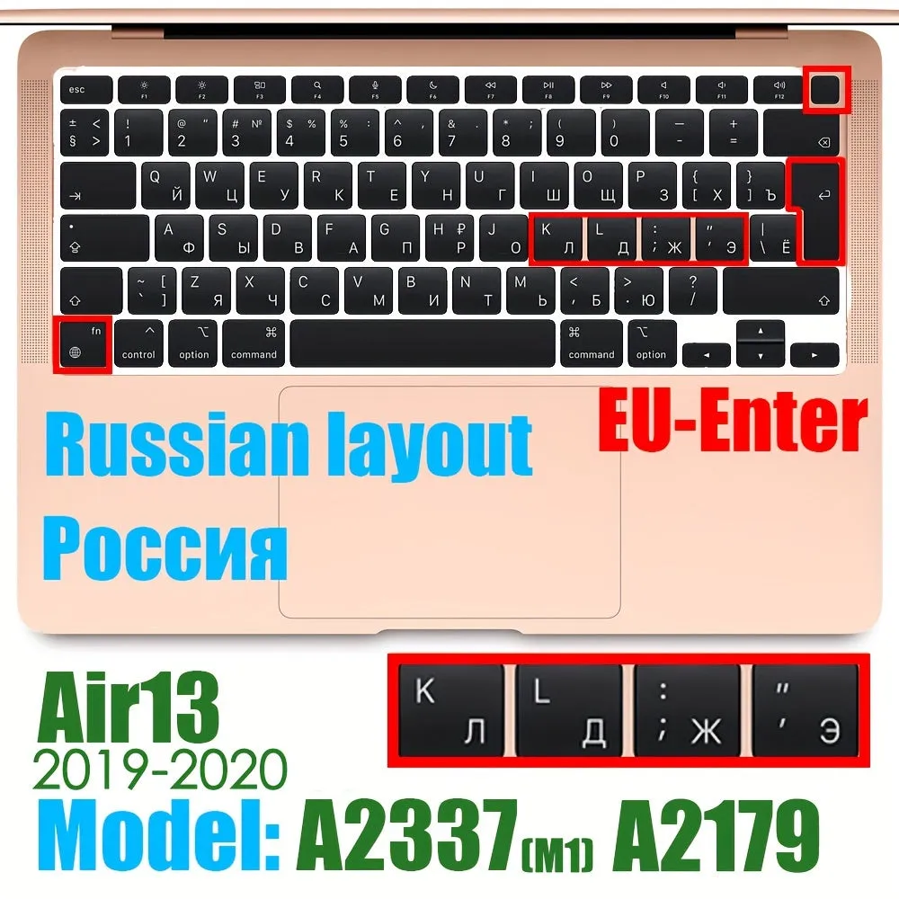 Ultra-Thin Protective Case for MacBook Air 13.3-inch (Model A2179 A2337 M1)