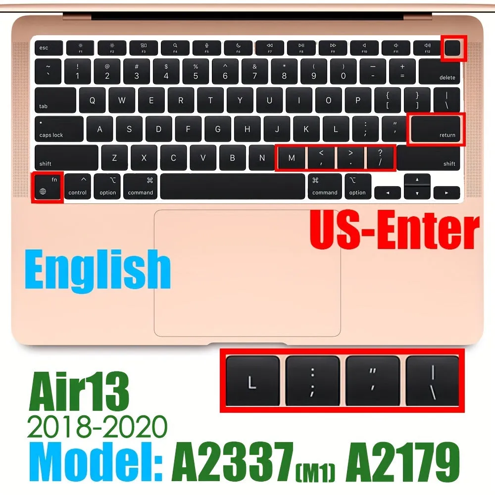 Ultra-Thin Protective Case for MacBook Air 13.3-inch (Model A2179 A2337 M1)