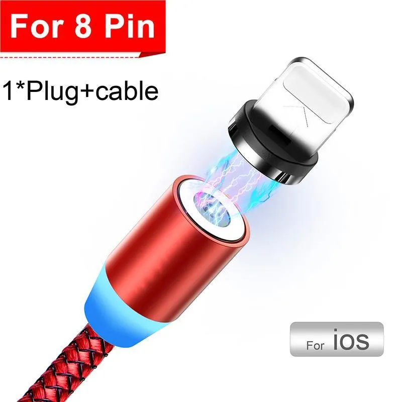 USB Magnetic  Automatic Adsorption Design Mobile Phone Fast Charging Cable