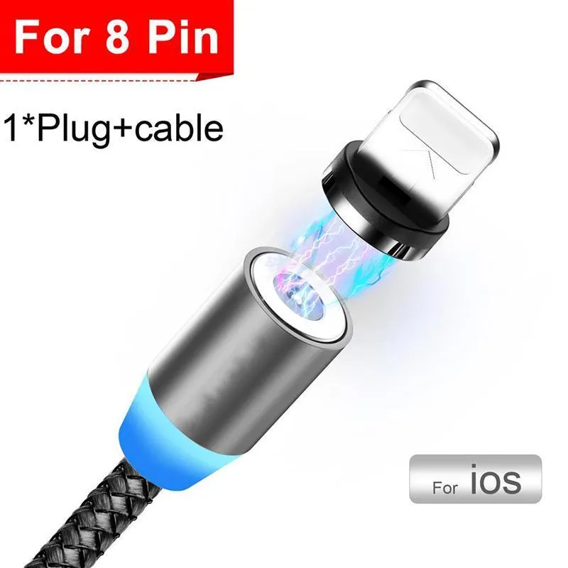 USB Magnetic  Automatic Adsorption Design Mobile Phone Fast Charging Cable